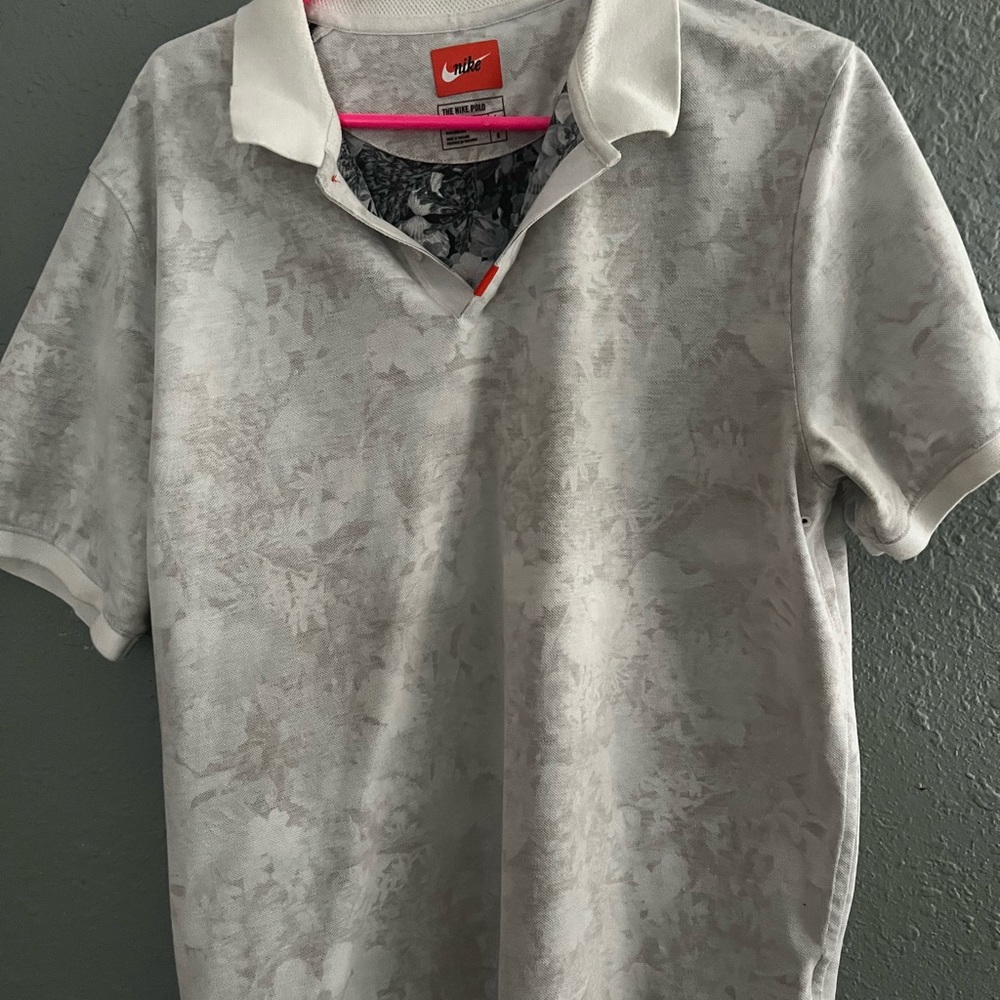 Nike Gray Polo Shirt